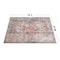 World Rug Gallery Traditional Distressed Machine Washable Multi Area Rug 10'x14' 5050MULTI10X14 - alternate 3